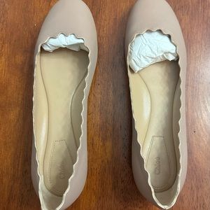 Chloe Ballerina flats color Pink Tea